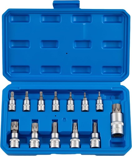 Torx bit socket set - 13, pcs